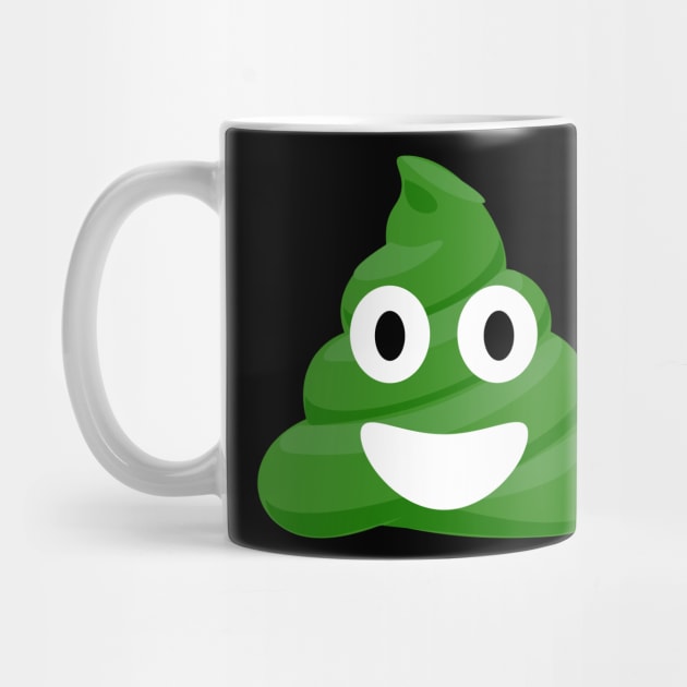 Irish Green Poop Emoji shirt - Funny St Patricks Day Outfit by CMDesign